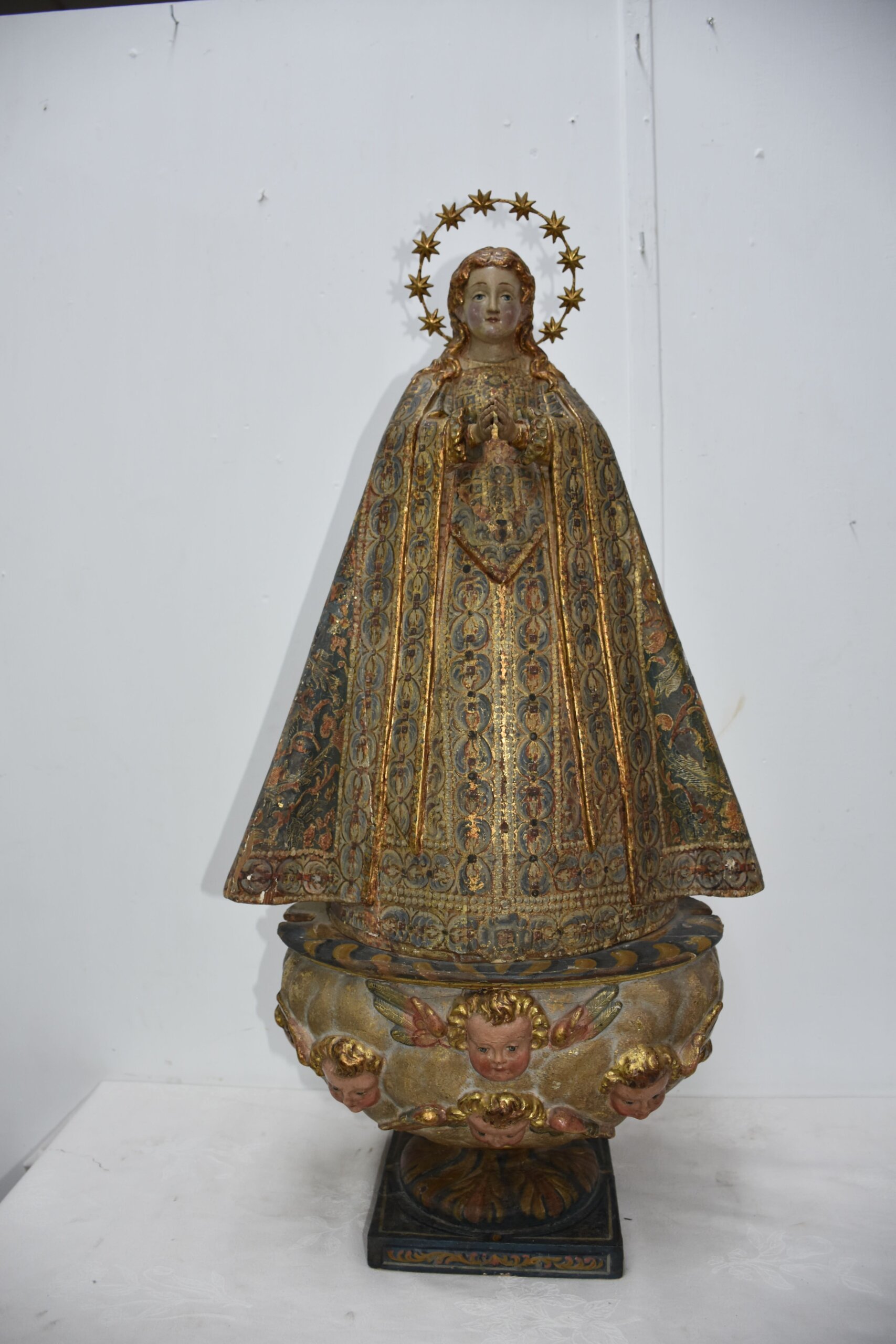 Talla de madera Inmaculada S.XVIII - Imagen 6