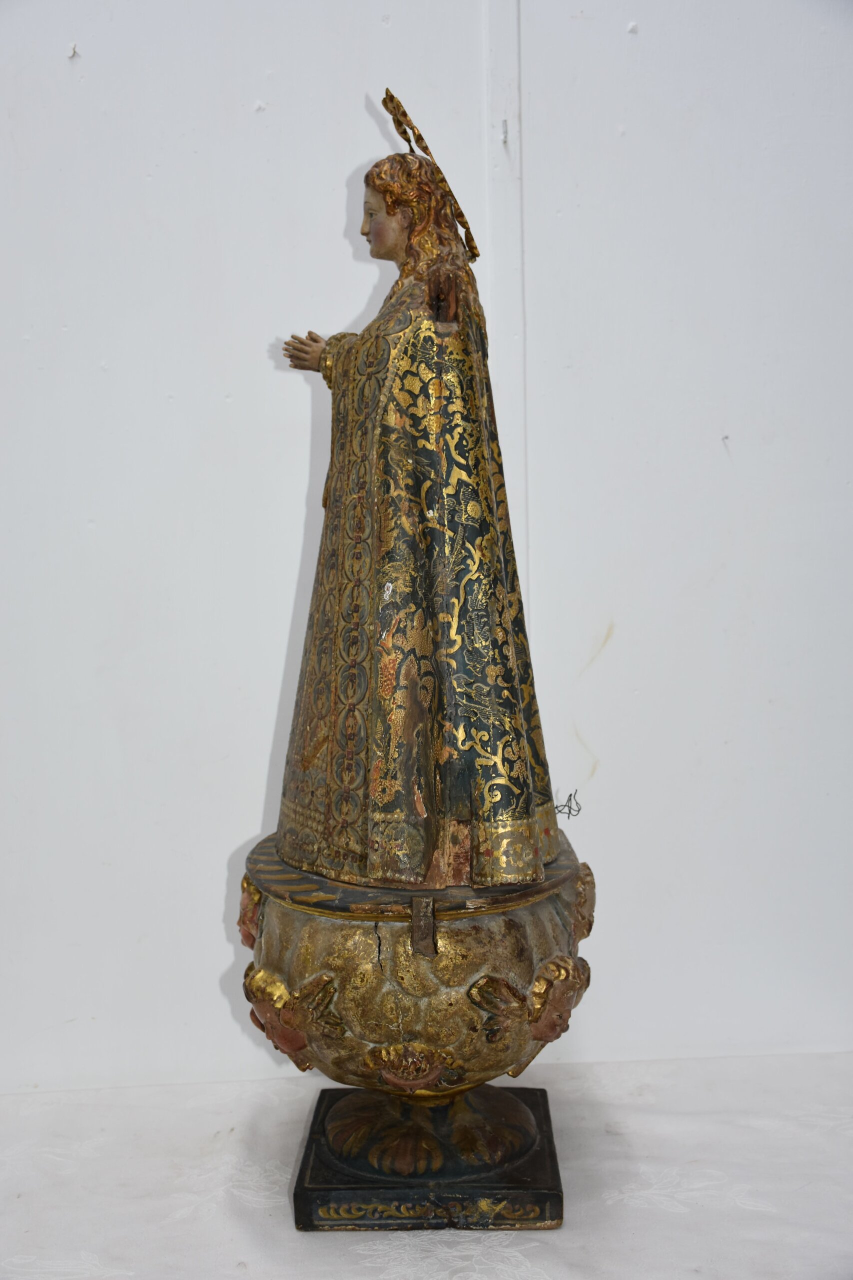 Talla de madera Inmaculada S.XVIII - Imagen 12