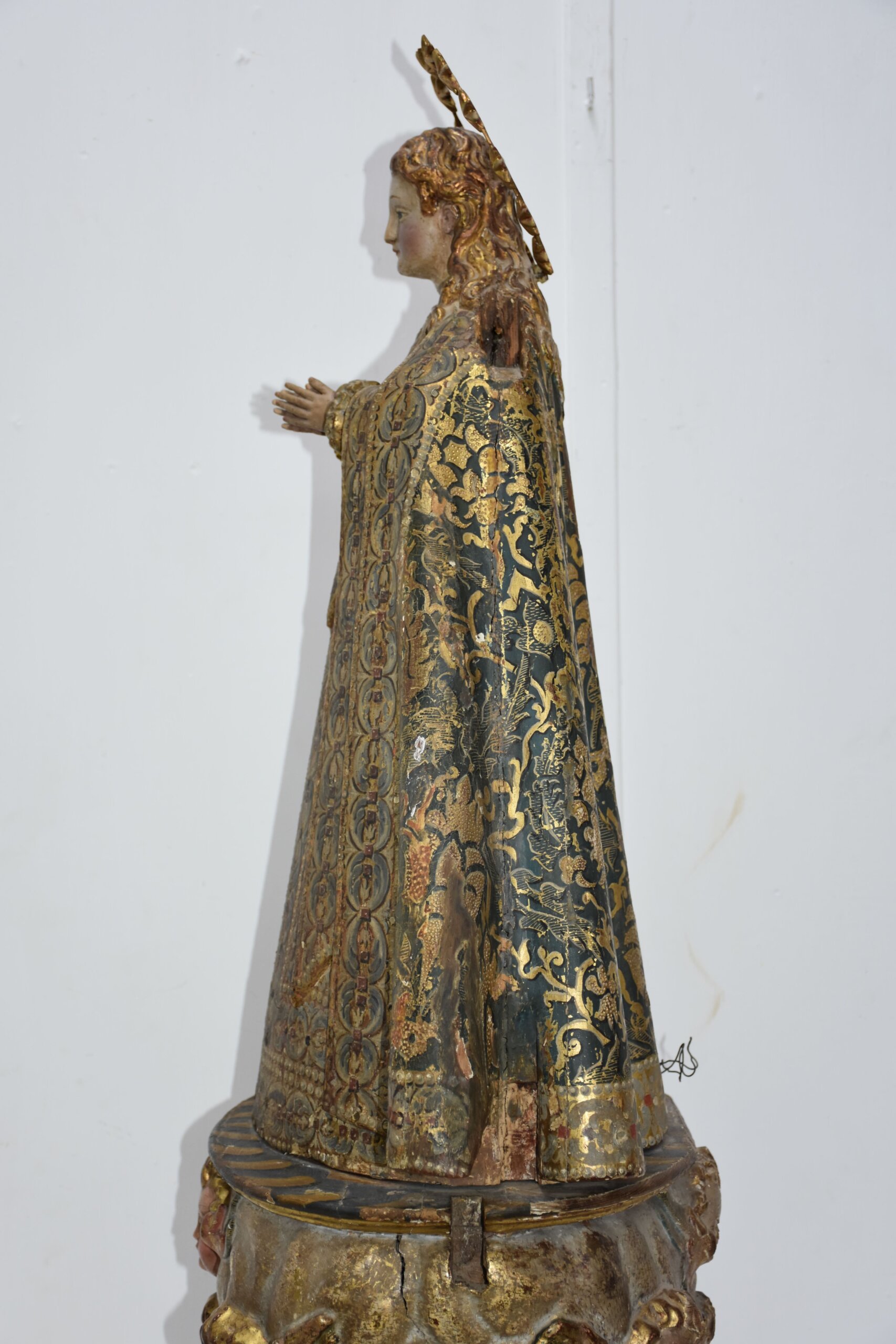 Talla de madera Inmaculada S.XVIII - Imagen 13