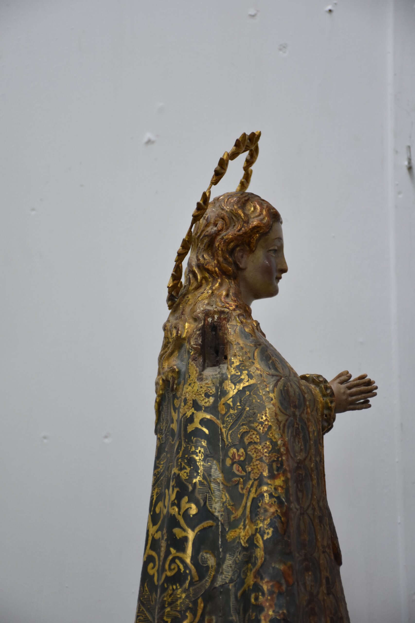 Talla de madera Inmaculada S.XVIII - Imagen 21