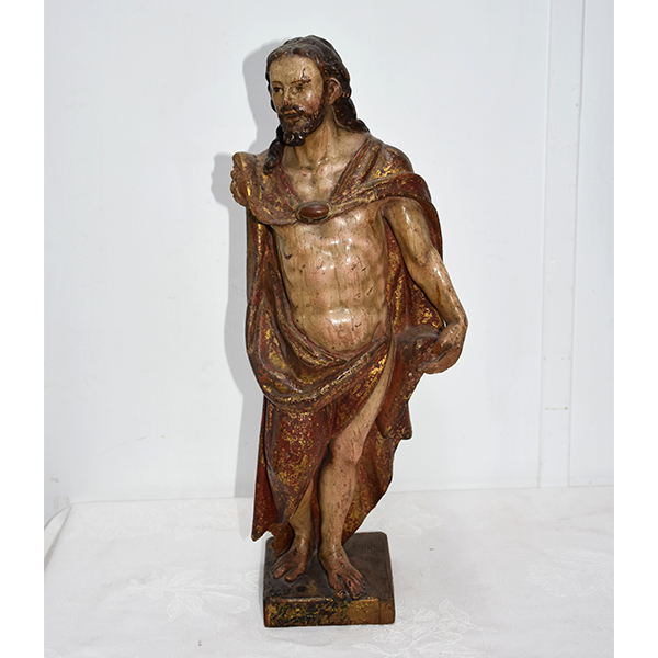 Talla de madera Cristo Crucificado S.XVIII