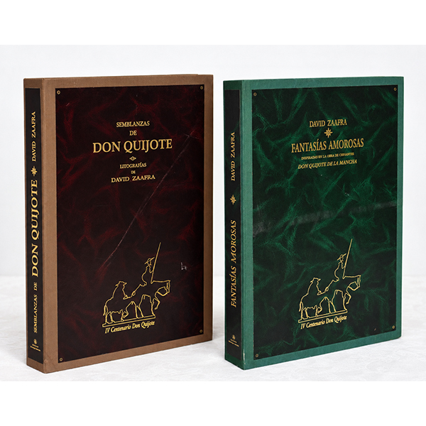 Conjunto colecciones litografías Quijote
