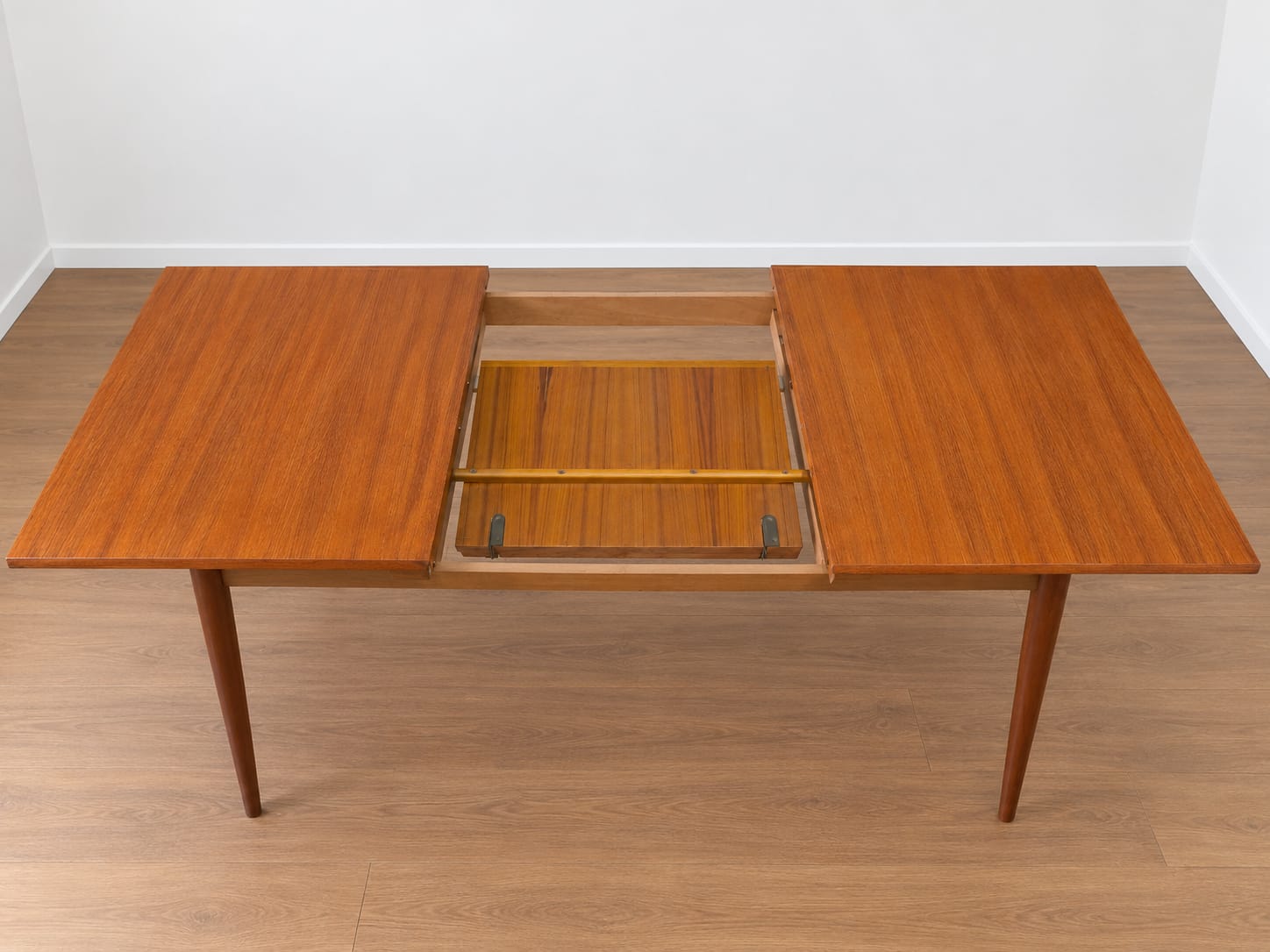Mesa comedor extensible Mid Century Modern - Imagen 7