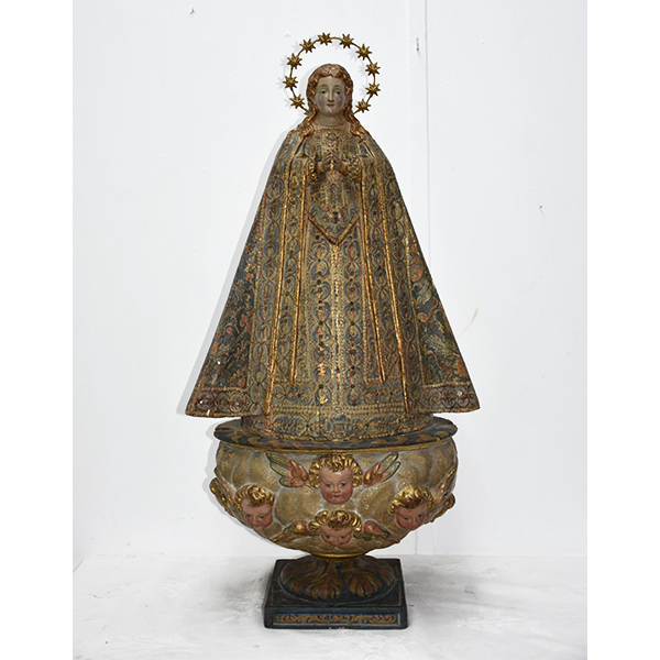 Talla de madera Inmaculada S.XVIII